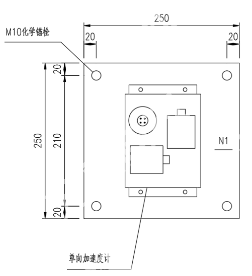 高铁周边办公楼结构安全实时监测与健康评估方案